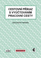 Cestovní příkaz s vyúčtováním pracovní cesty ET235 -  A4, 50 listů