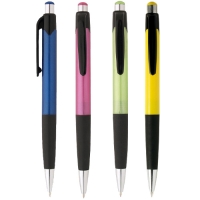 Kuličkové pero Garna - 0,7 mm, plastové, mix barev