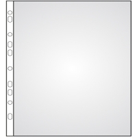 Prospektový obal U - A4 Maxi rozšířený, 24x30,5 cm, matný, 100 my, transparentní, 50 ks