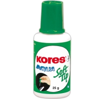 Opravný lak Kores Aqua Soft Tip - houbička, 25 g