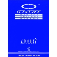 Uhlový papír Concorde - modrý, 100 listů