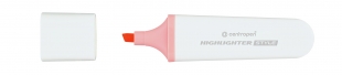 Zvýrazňovač Centropen Highlighter Style Soft 6252 - klínový hrot, 1-4,6 mm, růžový