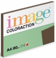 Barevný papír A4 Image Coloraction Brown - hnědá, 80 g, 100 listů - DOPRODEJ