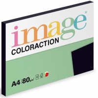 Barevný papír A4 Image Coloraction Black - černá, 80 g, 100 listů - DOPRODEJ