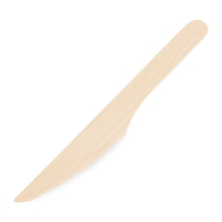 Dřevěný nůž - 16 cm, 100 ks