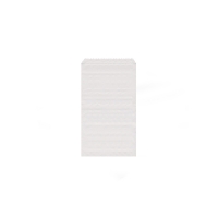 Lékárenský papírový sáček č.3 - 7x11 cm, bílý, 100 ks