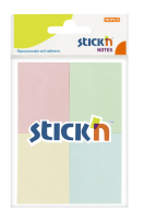 Samolepící bloček Stick n Hopax Notes - 38x51 mm, 4x50 listů, pastel, 4 barvy