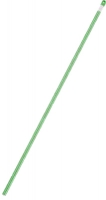 Hůl na smeták 120 cm - násada, kovová, jemný závit, zelená