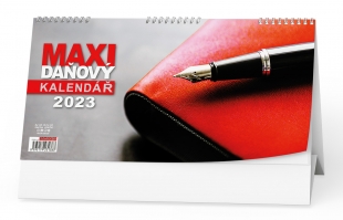 Stolní kalendář - MAXI daňový kalendář - DOPRODEJ