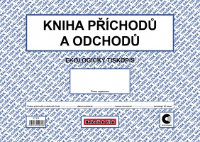 Kniha příchodů a odchodů ET372 - A4, 40 listů