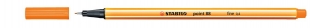 Liner Stabilo Point 88/54 - 0,4 mm, oranžový - DOPRODEJ
