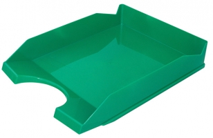Odkládací zásuvka Office Products - plastová, zelená - DOPRODEJ