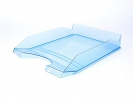 Odkládací zásuvka Victoria - plastová, transparentní modrá