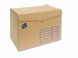 Archivační box Board Natur - 400x335x265 mm, hnědý - DOPRODEJ