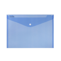 Spisové desky s drukem A5 Opaline - plastové, transparentní, modré
