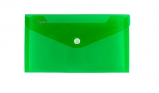 Spisové desky s drukem DL Opaline - plastové, transparentní, zelené