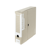 Archivační krabice na pořadač Emba 75 Colour - 330x260x75 mm, hnědo-bílá