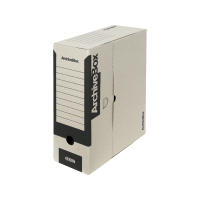 Archivační krabice na pořadač Emba 110 Colour - 330x260x110 mm, hnědo-černá