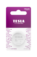 Lithiová knoflíková baterie Tesla 3 V - typ CR2450, blistr, 1 ks