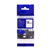 PRINTLINE kompatibilní páska s Brother TZE-141, TZ-141, 18mm, černý tisk/průsvitný podklad