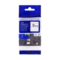 PRINTLINE kompatibilní páska s Brother TZE-S521, 9mm, černý tisk/modrý podklad, ext. adh