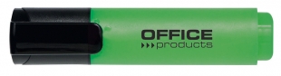 Zvýrazňovač Office Products - klínový hrot, 1-5 mm, zelený - DO VYPRODÁNÍ ZÁSOB