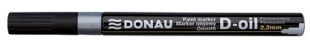 Lakový popisovač Donau D-oil - 2,2 mm, stříbrný