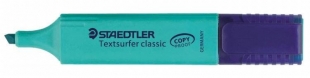 Zvýrazňovač Staedtler Textsurfer Classic 364-35 - klínový hrot, 1-5 mm, tyrkysový