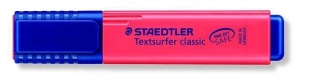 Zvýrazňovač Staedtler Textsurfer Classic 364-2 - klínový hrot, 1-5 mm, červený
