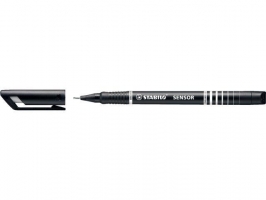 Liner Stabilo Sensor F 189/46 - 0,3 mm, černý