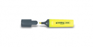 Zvýrazňovač Edding Highlighter 345 - klínový hrot, 2-5 mm, žlutý