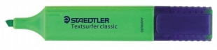 Zvýrazňovač Staedtler Textsurfer Classic 364-5 - klínový hrot, 1-5 mm, zelený