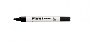 Lakový popisovač Centropen Paint Marker 9100 - klínový hrot, 1-5 mm, černý