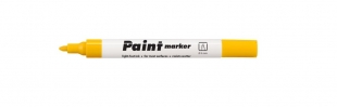 Lakový popisovač Centropen Paint Marker 9100 - klínový hrot, 1-5 mm, žlutý