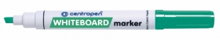 Popisovač na bílé tabule Centropen WB Marker 8569 - klínový hrot, 1-4,5 mm, zelený