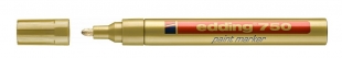Lakový popisovač Edding 750 - 2 mm, zlatý