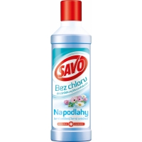 Čistící dezinfekční prostředek na podlahy Savo bez chloru - jarní svěžest, 1 l