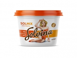 Mycí pasta na ruce Solvina Solmix - 375 g - PROŠLÁ EXPIRACE 02/21, 8/21