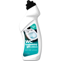 Hygienický čistící prostředek na WC Lavon - gelový, s chlorem, 750 ml