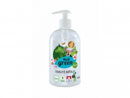 Tekuté mýdlo Real Green Clean ECO - s dávkovačem, 500 g