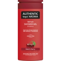 Sprchový gel Authentic Toya Aroma - black cherry, 400 ml