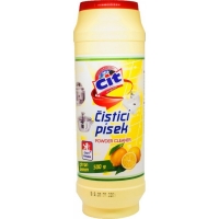 Sypký čistící písek Cit - citron, 500 g