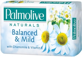 Toaletní mýdlo Palmolive Balanced & Mild  - chamomile & vitamin E, 90 g