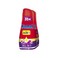 Odmašťující gel do myčky Somat Shine & Protect All in One - 2x630 ml