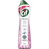 Tekutý čistící písek Cif Cream - pink flower, 500 ml