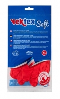 Úklidové rukavice Vektex Soft XL-10 - gumové-latexové, 1 pár - DOPRODEJ