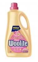 Prací gel Woolite Delicate & Wool - s keratinem, růžový, 60 dávek