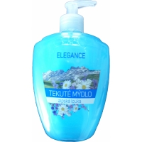Tekuté mýdlo Elegance - s dávkovačem, alpská louka, 500 ml - DOPRODEJ