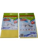 Kuchyňská utěrka Waffle Professional - mikrovlákno, 40x60 cm, 280 g, žlutá