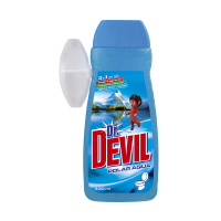 WC gel Dr. Devil - s košíčkem, aqua, 400 ml